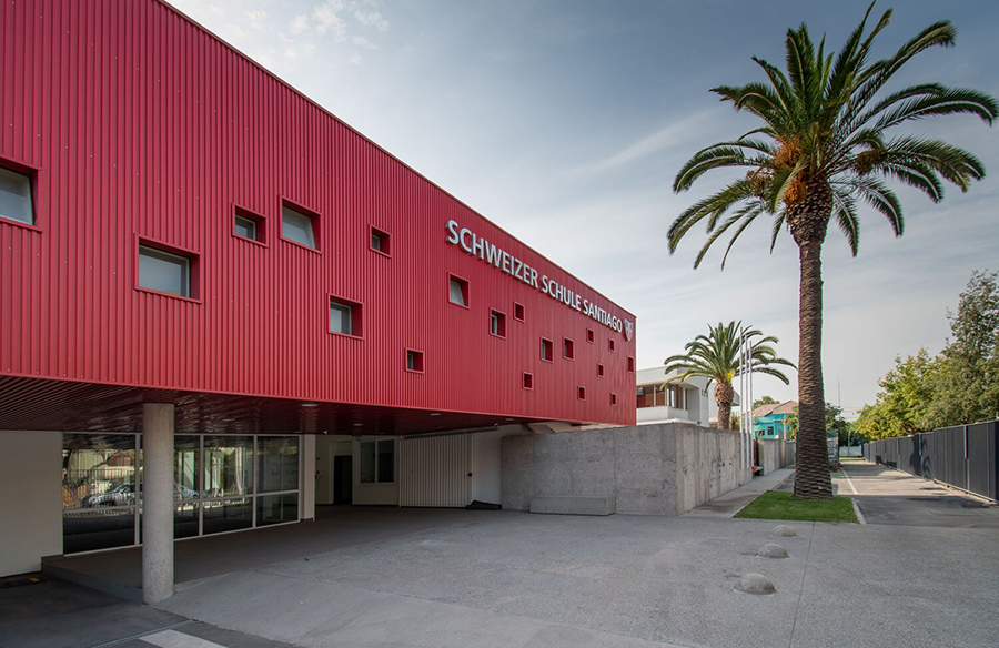 Redefining Spaces: Santiago's Swiss School Gymnasium