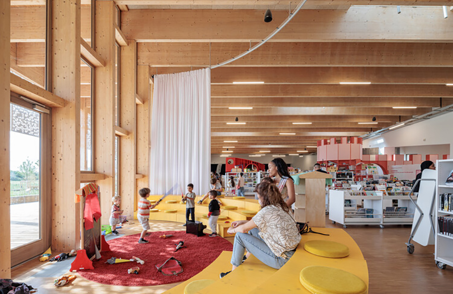 Embracing Community: L’échappée Library in Herblay-sur-Seine